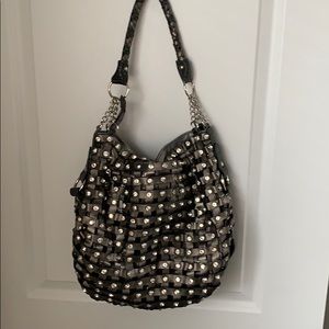 Luxcessories Studded Rhinestone Purse